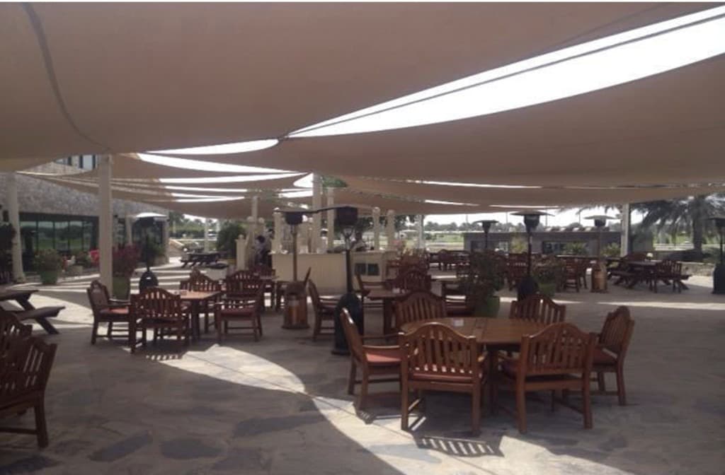 Open Air Restaurant Shade Abu Dhabi