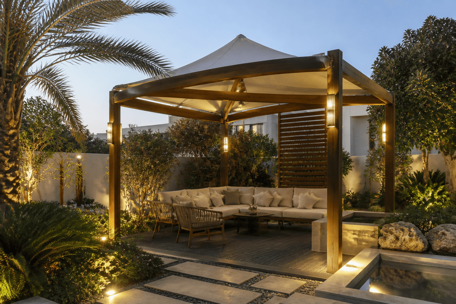 For Garden Area