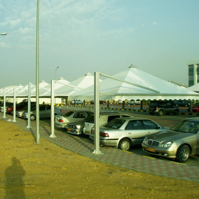 Car parking at rusail industrial area Oman