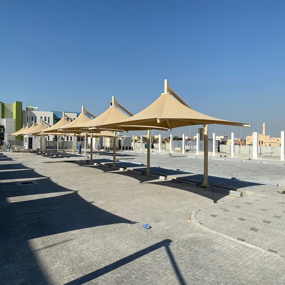 Royal tents and shades car parking shade
