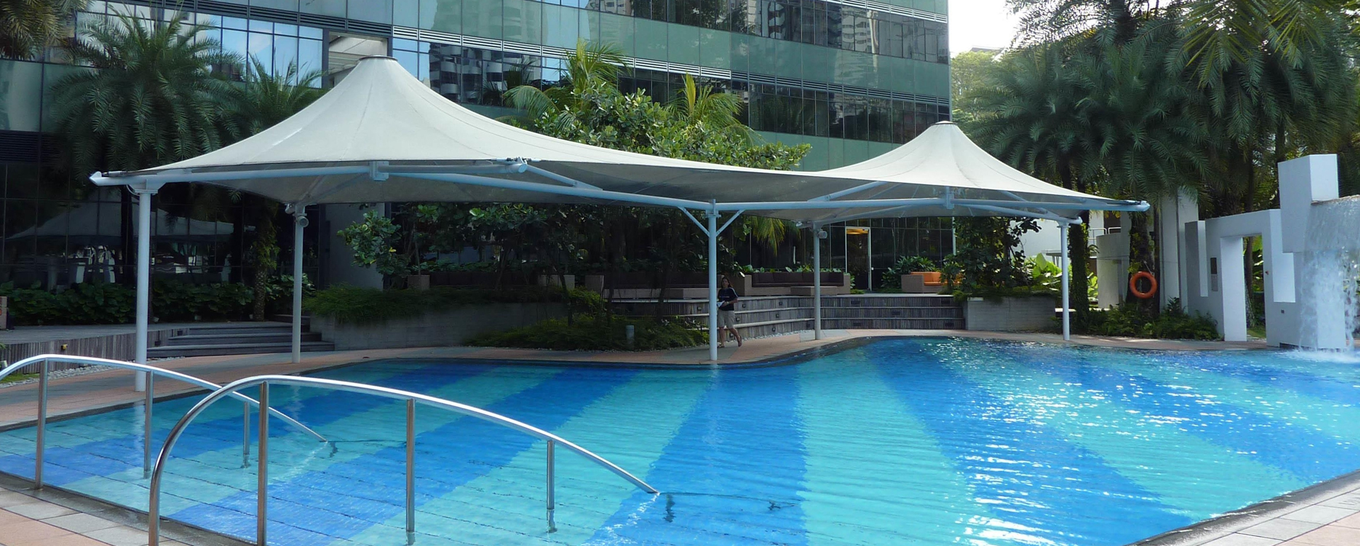 Swimming Pool Shade Manufacturers in dubai